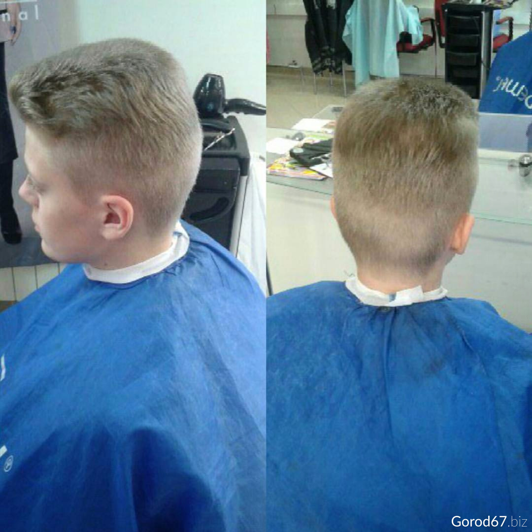 Стрижки в парикмахерской до и после